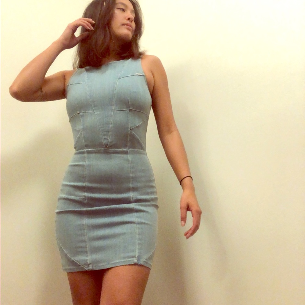 Denim Dress Mini Diesel Brand